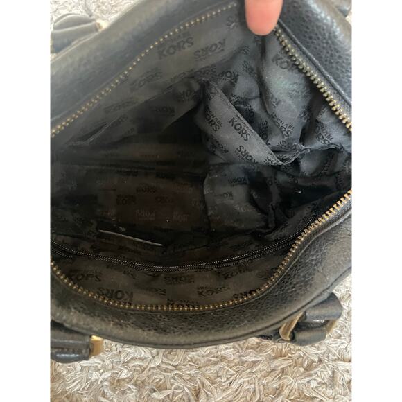 Y2K 90s Michael Kors Womens Bag Whimsigoth Satchel Slouchy Genuine Leather Boho - Picture 11 of 13